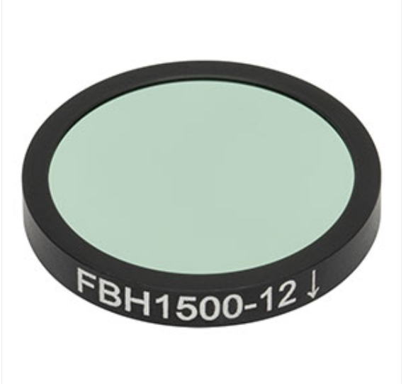 THORLABS 索雷博 &nbsp;&nbsp;&nbsp;FBH1500-12 硬膜带通滤光片