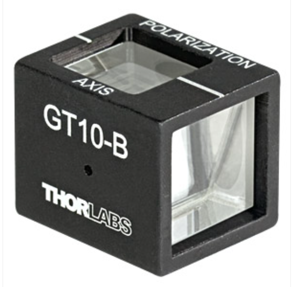 THORLABS 索雷博 &nbsp;&nbsp;&nbsp;GT10-B - 格兰-泰勒偏振器