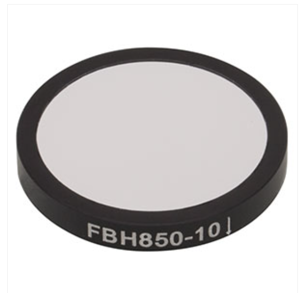 THORLABS 索雷博 &nbsp;&nbsp;FBH850-10 硬膜带通滤光片