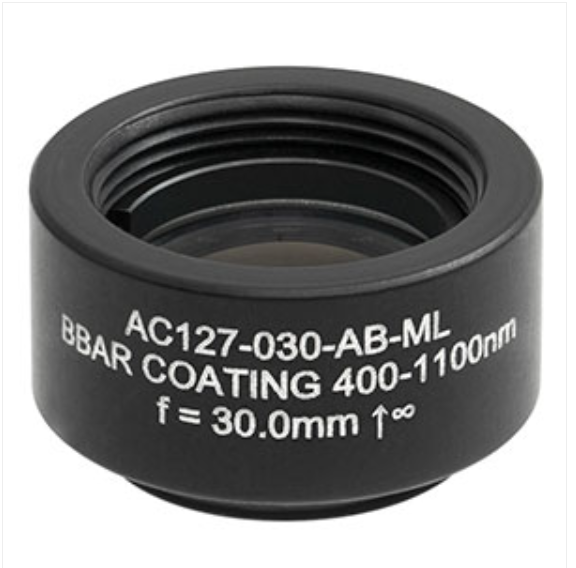 THORLABS 索雷博 &nbsp;&nbsp;&nbsp;AC127-030-AB-ML &nbsp;消色差双胶合透镜