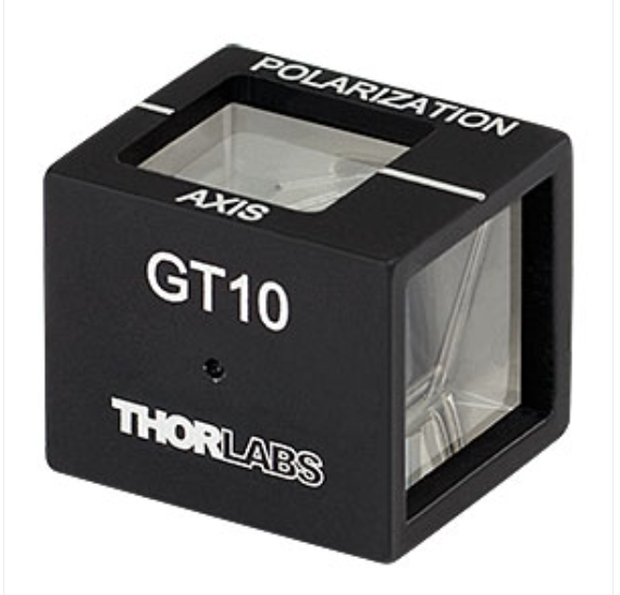 THORLABS 索雷博 &nbsp;&nbsp;&nbsp;GT10 - 格兰-泰勒偏振器
