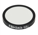 THORLABS 索雷博 &nbsp;&nbsp;&nbsp;FBH343-10 硬膜带通滤光片