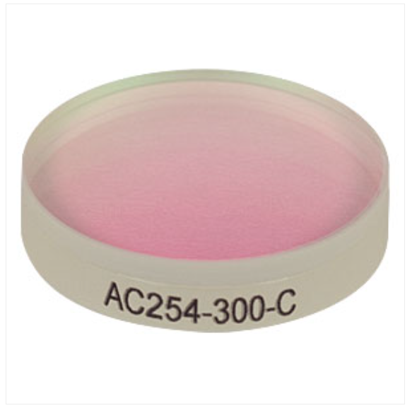 THORLABS 索雷博 &nbsp;&nbsp;AC254-300-C 消色差双胶合透镜