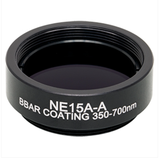 THORLABS 索雷博    NE15A-A Ø25 mm镀增透膜的吸收型中性密度滤光片