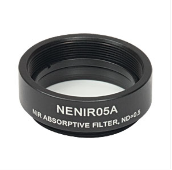THORLABS 索雷博 &nbsp;&nbsp;&nbsp;NENIR05A Ø25 mm NIR吸收型中性密度滤光片