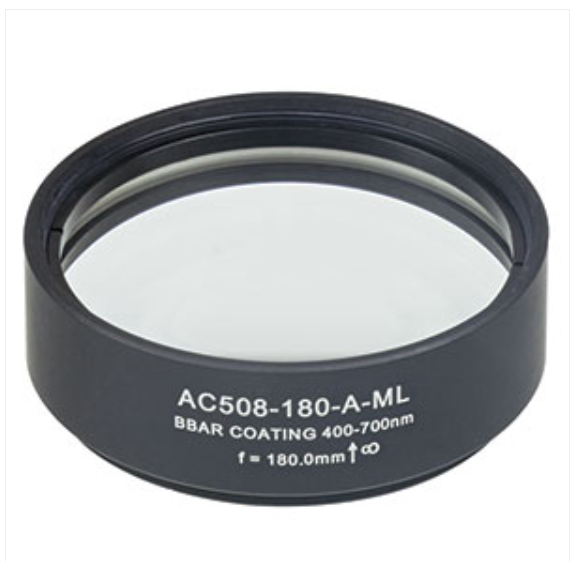 THORLABS 索雷博 &nbsp;&nbsp;&nbsp;AC508-180-A-ML 消色差双胶合透镜