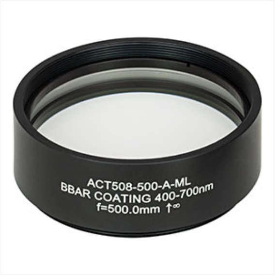 THORLABS 索雷博 &nbsp;&nbsp;&nbsp;ACT508-500-A-ML 消色差双胶合透镜