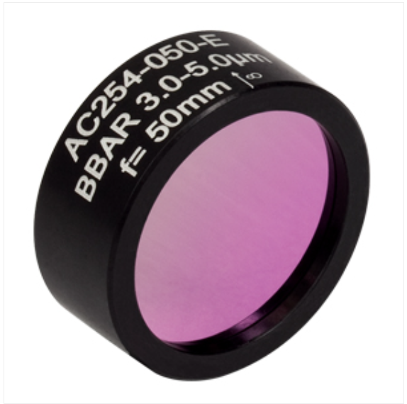 THORLABS 索雷博    AC254-050-E 空气间隔消色差胶合透镜