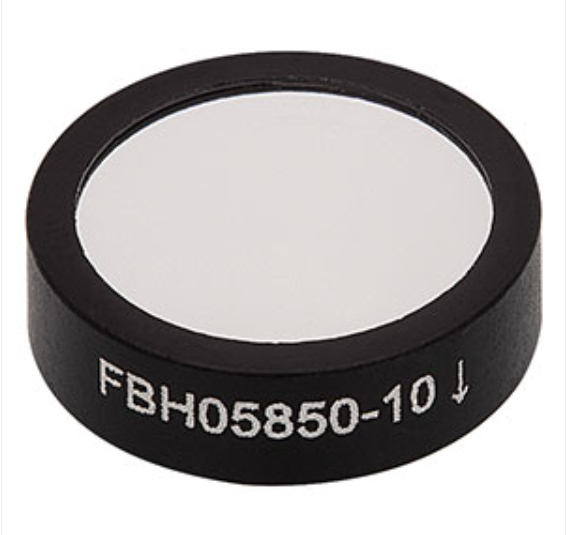 THORLABS 索雷博 &nbsp;&nbsp;&nbsp;&nbsp;FBH05850-10 硬膜带通滤光片