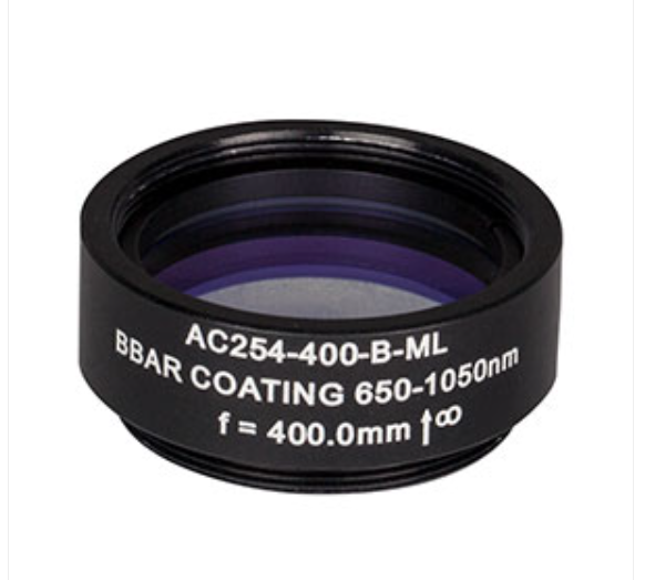 THORLABS 索雷博 &nbsp;&nbsp;&nbsp;AC254-400-B-ML 消色差双胶合透镜