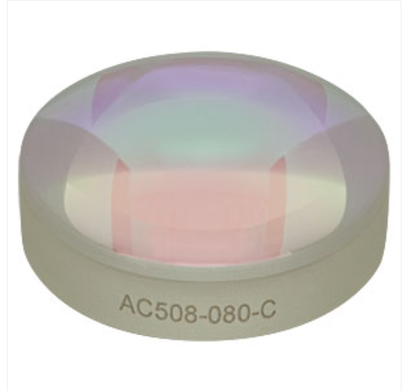 THORLABS 索雷博 &nbsp;&nbsp;&nbsp;AC508-080-C 消色差双胶合透镜