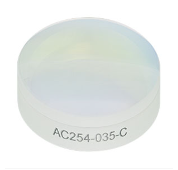 THORLABS 索雷博 &nbsp;&nbsp;&nbsp;AC254-035-C 消色差双胶合透镜