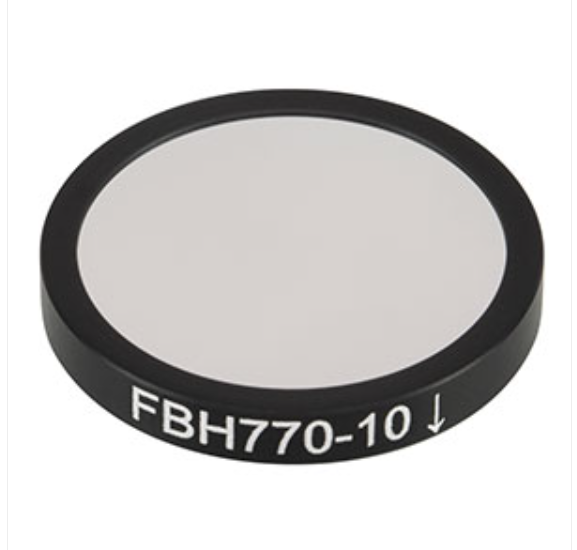 THORLABS 索雷博 &nbsp;&nbsp;&nbsp;FBH770-10 硬膜带通滤光片