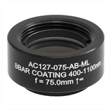 THORLABS 索雷博   AC127-075-AB-ML 消色差双胶合透镜