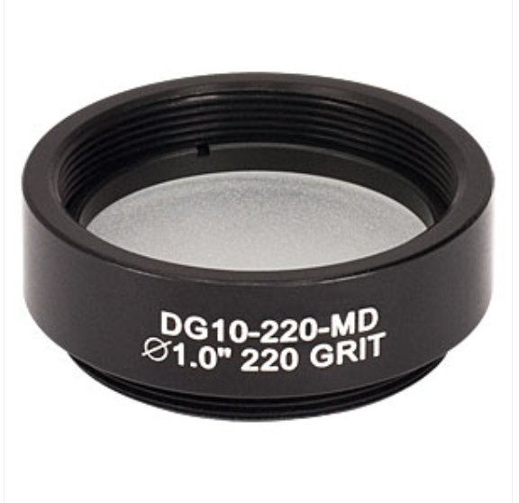 THORLABS 索雷博 &nbsp;&nbsp;&nbsp;DG10-220-MD - Ø1英寸，SM1螺纹安装，N-BK7磨砂玻璃散射片