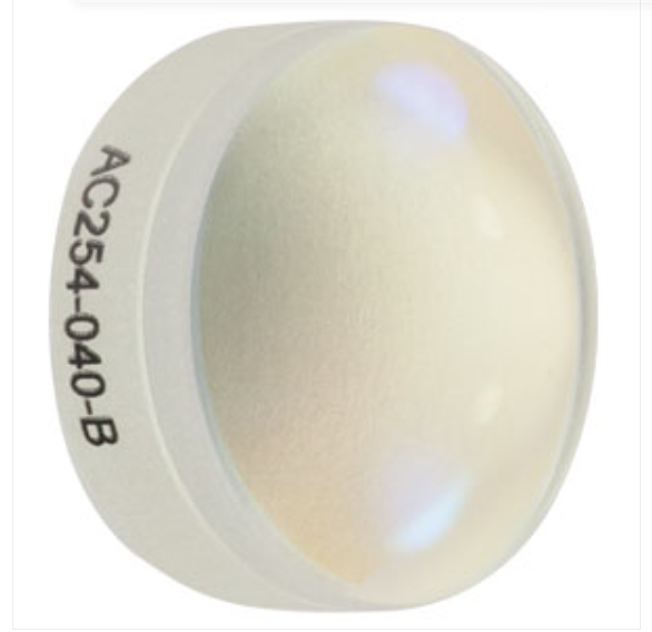 THORLABS 索雷博     AC254-040-B 消色差双胶合透镜