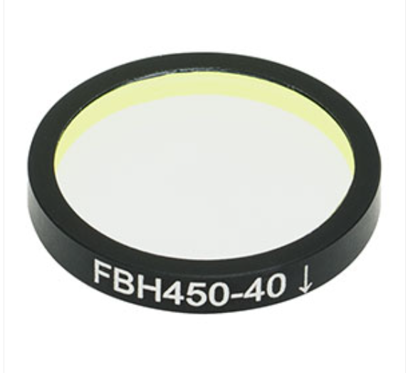 THORLABS 索雷博 &nbsp;&nbsp;FBH450-40 硬膜带通滤光片