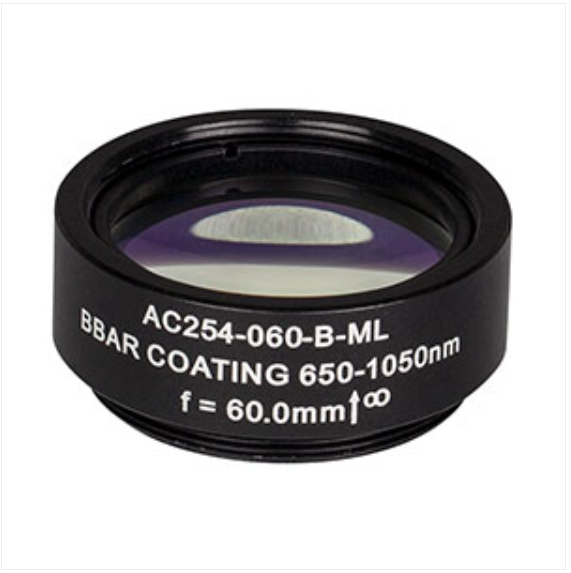 THORLABS 索雷博    AC254-060-B-ML 消色差双胶合透镜