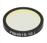 THORLABS 索雷博 &nbsp;&nbsp;&nbsp;FBH515-10 硬膜带通滤光片