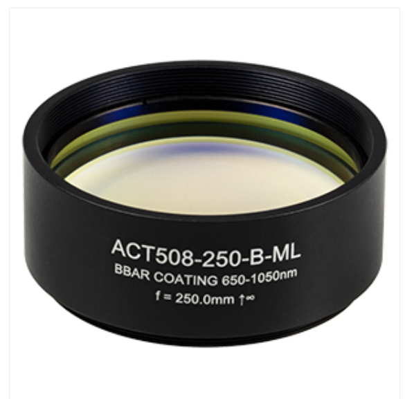 THORLABS 索雷博 &nbsp;&nbsp;ACT508-250-B-ML 消色差双胶合透镜