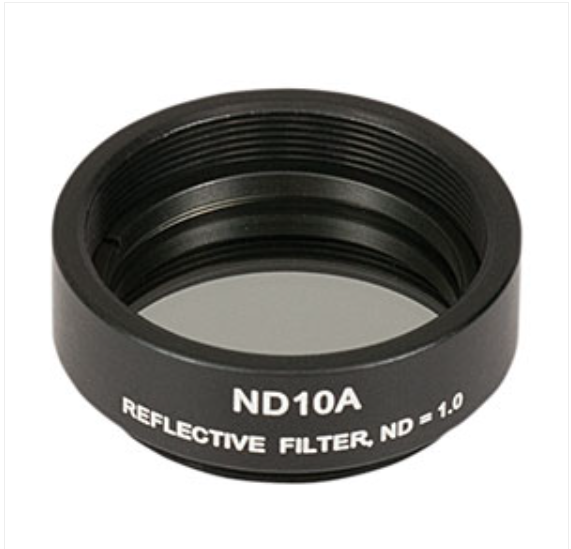 THORLABS 索雷博    ND10A Ø25 mm反射型中性密度滤光片