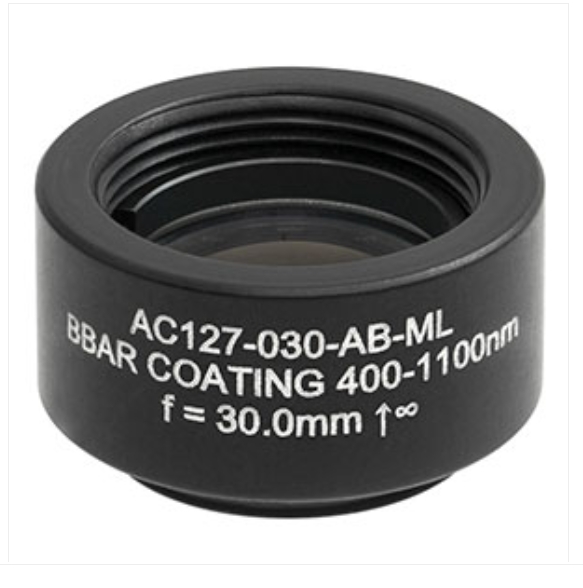 THORLABS 索雷博    AC127-030-AB-ML 消色差双胶合透镜