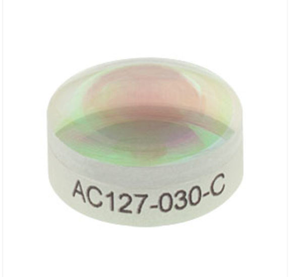 THORLABS 索雷博 &nbsp;&nbsp;&nbsp;AC127-030-C &nbsp;&nbsp;消色差双胶合透镜
