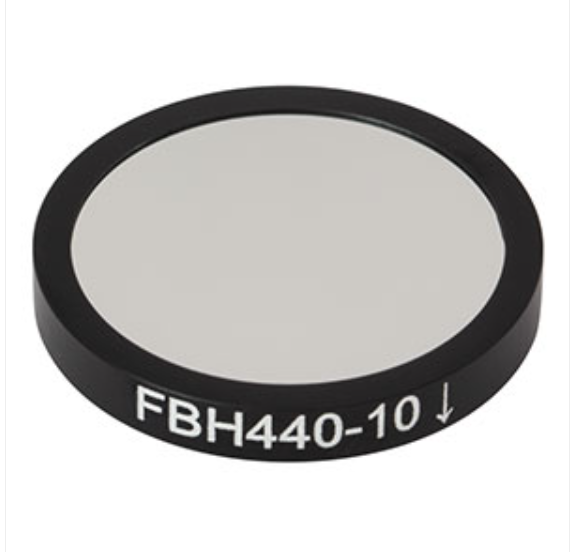 THORLABS 索雷博 &nbsp;&nbsp;&nbsp;FBH440-10 硬膜带通滤光片