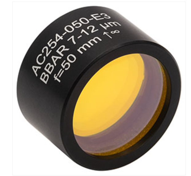 THORLABS 索雷博 &nbsp;&nbsp;&nbsp;AC254-050-E3 空气隙消色差双合透镜