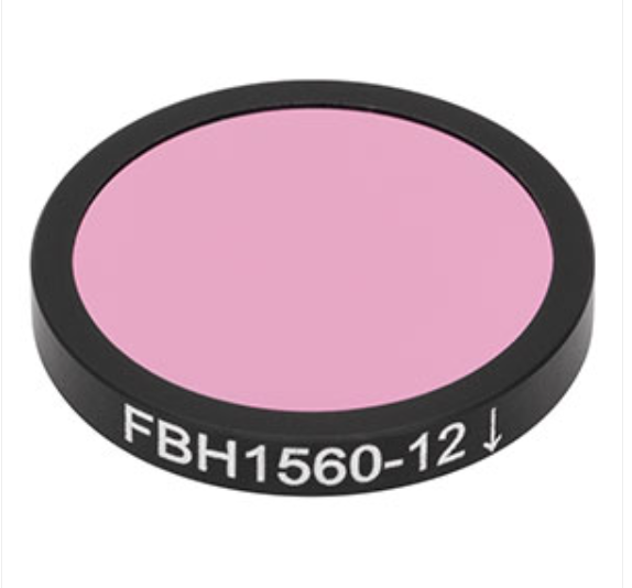 THORLABS 索雷博 &nbsp;&nbsp;FBH1560-12 硬膜带通滤光片