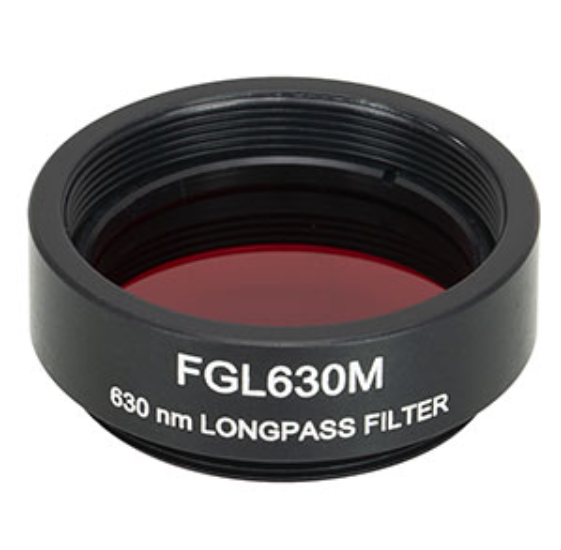 THORLABS 索雷博 &nbsp;&nbsp;&nbsp;FGL630M 长波通彩色玻璃滤光片