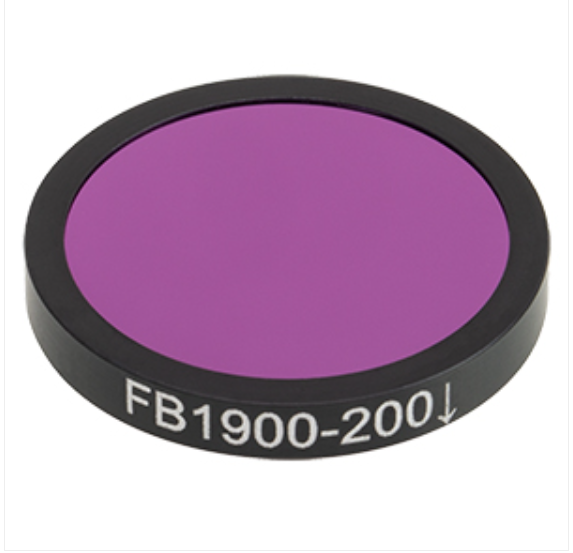 THORLABS 索雷博 &nbsp;&nbsp;FB1900-200 Ø25 mm红外带通滤光片