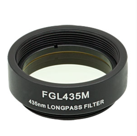 THORLABS 索雷博 &nbsp;&nbsp;&nbsp;FGL435M 长波通彩色玻璃滤光片
