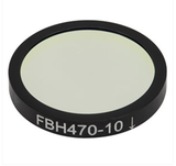 THORLABS 索雷博 &nbsp;&nbsp;&nbsp;FBH470-10 硬膜带通滤光片