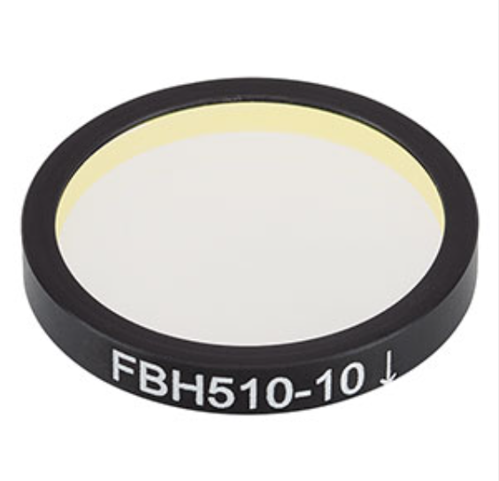 THORLABS 索雷博 &nbsp;&nbsp;FBH510-10 硬膜带通滤光片