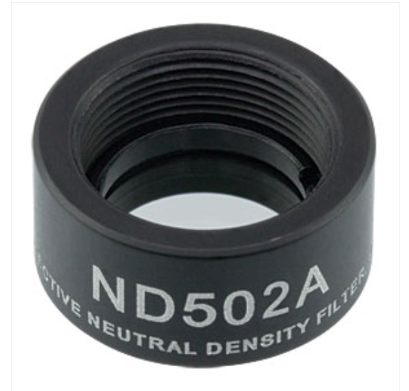 THORLABS 索雷博 &nbsp;&nbsp;&nbsp;ND502A Ø1/2英寸反射型中性密度滤光片