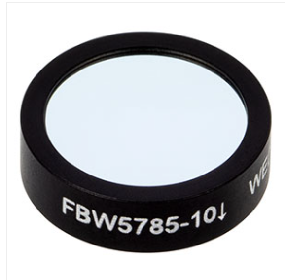 THORLABS 索雷博 &nbsp;&nbsp;&nbsp;FBW5785-10 楔形硬膜带通滤光片