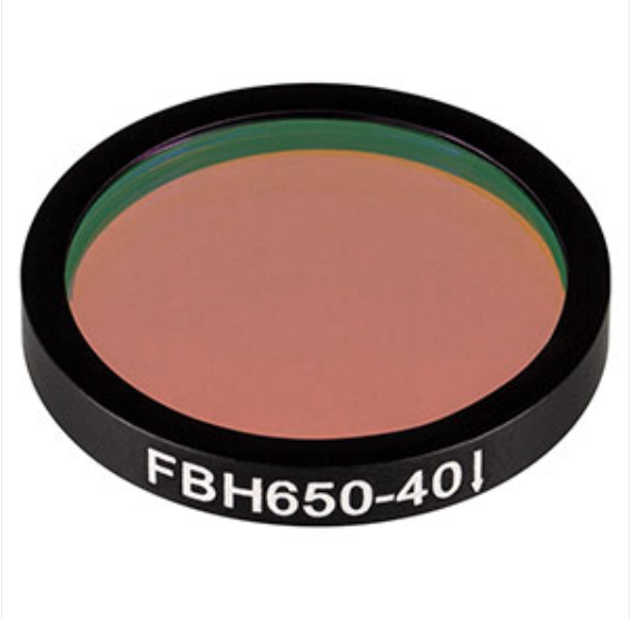 THORLABS 索雷博 &nbsp;&nbsp;&nbsp;FBH650-40 硬膜带通滤光片