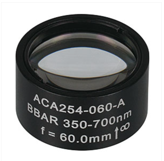 THORLABS 索雷博 &nbsp;&nbsp;&nbsp;ACA254-060-A 空气隙消色差双合透镜