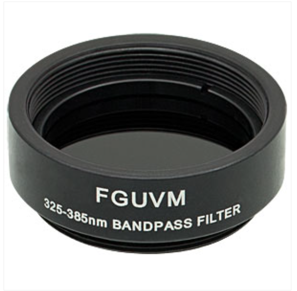 THORLABS 索雷博 &nbsp;&nbsp;&nbsp;FGUVM Ø25 mm UG1彩色玻璃带通滤光片