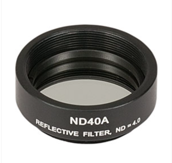 THORLABS 索雷博    ND40A Ø25 mm反射型中性密度滤光片