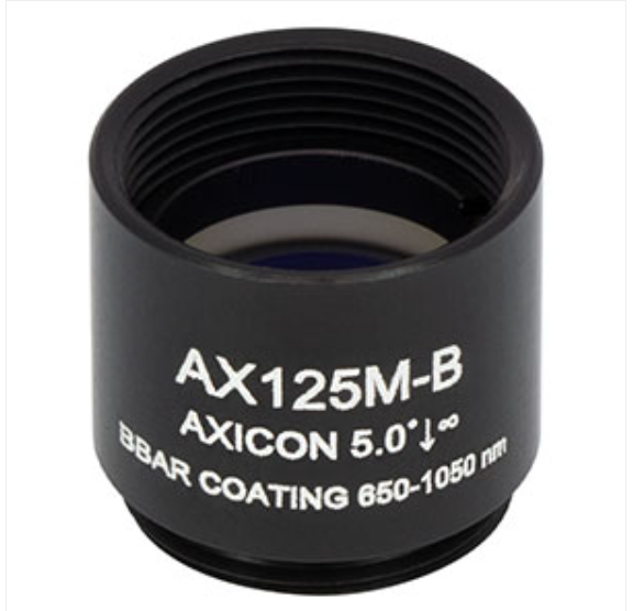 THORLABS 索雷博 &nbsp;&nbsp;&nbsp;&nbsp;AX125M-B 锥透镜