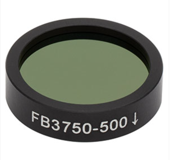 THORLABS 索雷博 &nbsp;&nbsp;&nbsp;FB3750-500 Ø1英寸红外带通滤光片