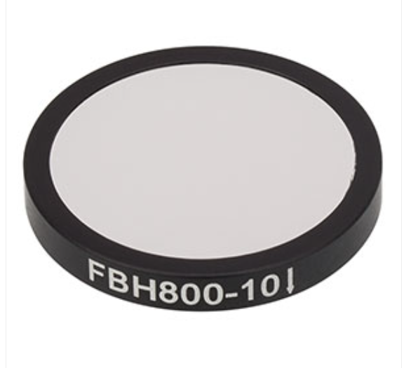 THORLABS 索雷博 &nbsp;&nbsp;FBH800-10 硬膜带通滤光片