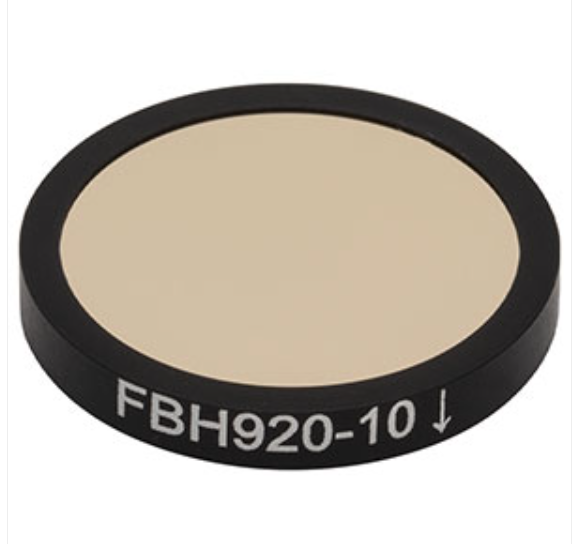 THORLABS 索雷博 &nbsp;&nbsp;FBH920-10 硬膜带通滤光片