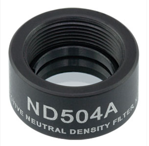 THORLABS 索雷博 &nbsp;&nbsp;ND504A Ø1/2英寸反射型中性密度滤光片