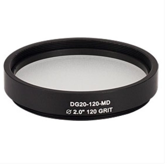 THORLABS 索雷博 &nbsp;&nbsp;&nbsp;DG20-120-MD - SM2螺纹安装，N-BK7磨砂玻璃散射片