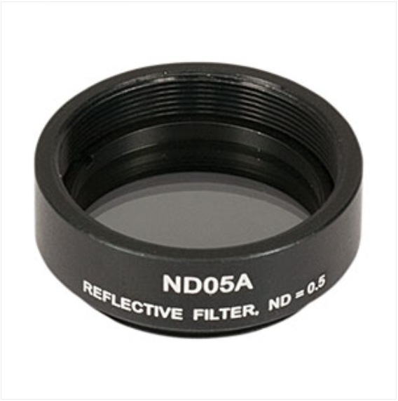 THORLABS 索雷博 &nbsp;&nbsp;&nbsp;ND05A Ø25 mm反射型中性密度滤光片