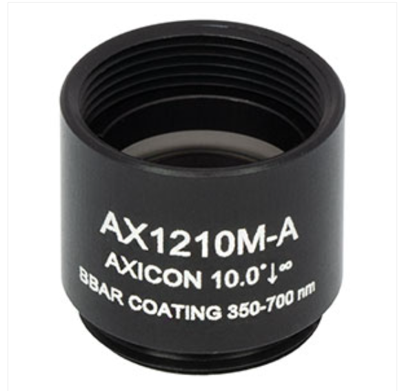 THORLABS 索雷博 &nbsp;&nbsp;&nbsp;AX1210M-A 锥透镜