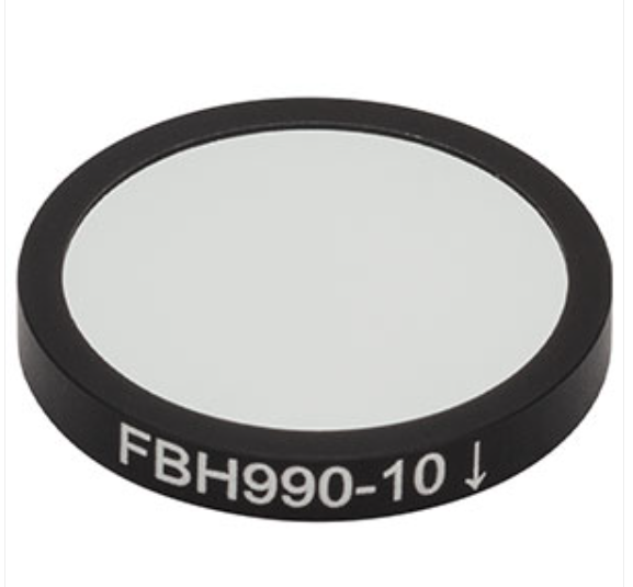 THORLABS 索雷博 &nbsp;&nbsp;&nbsp;FBH990-10 硬膜带通滤光片